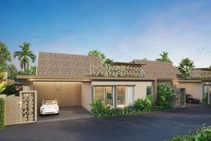 Tropical 3 bedroom Villa with pool in Talang area, Phuket at Erawana Creek Complex