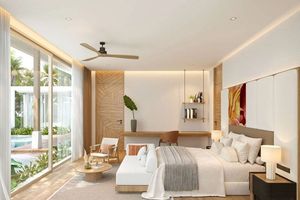 Tropical 3 bedroom Villa with pool in Talang area, Phuket at Erawana Creek Complex