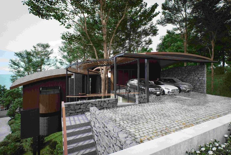 Premium Villa with Bay view and Infinity pool in Ratsada Area, Phuket at Sinae Residence