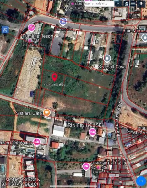 Land plot of 4.75 rai in Bang Tao area, Phuket