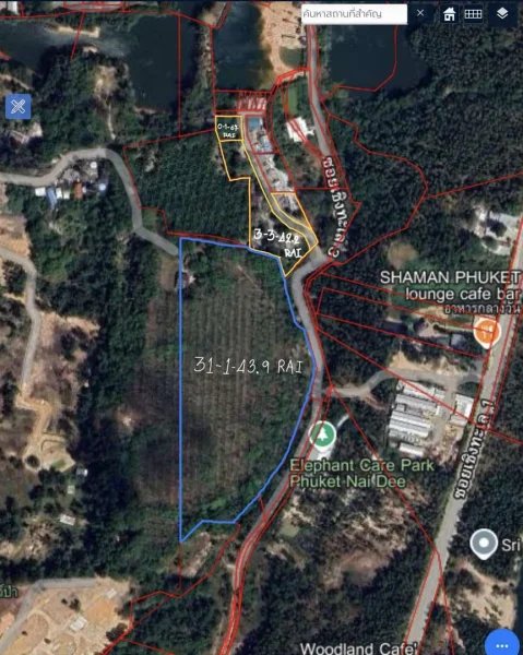 3.5 rai plot of land in Cherng Talai area, Phuket