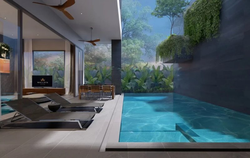 Two-storey 4 bedroom villa with private pool in Kamala area, Phuket in Wallaya Hill