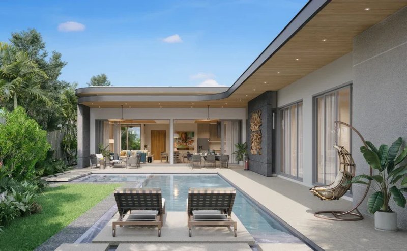 3 Bedroom Villa with pool in Talang area, Phuket at Alinda Villas