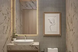 ห้องนอนของวิลล่า ในเทพกระษัตรี