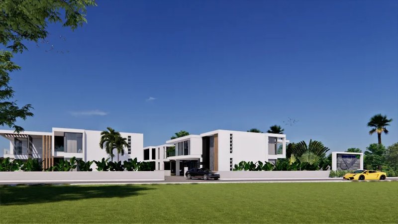 Two-storey villa with 4 bedrooms and private pool in Chalong area, Phuket at Unique Eco Viva