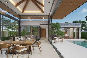 3 Bedroom Villa with pool in Talang area, Phuket at Botanica Pru Jampa