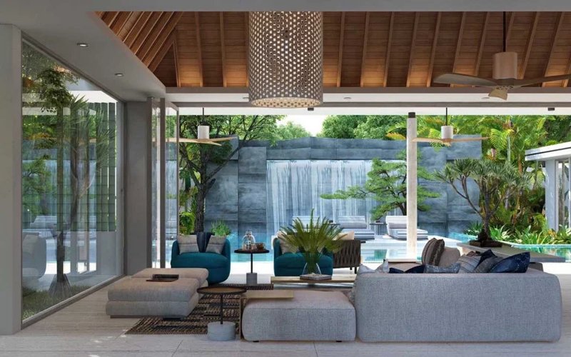 4 Bedroom Villa with Private pool on Bang Jo in Talang District, Phuket at Punyisa Villas Bang Jo