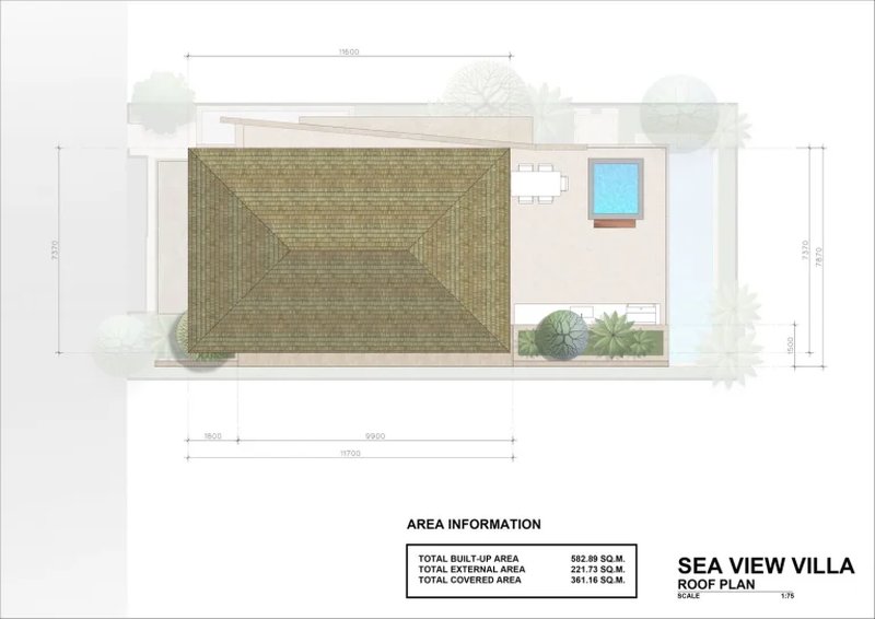 Four-level villa with sea view in Rawai area, Phuket at Saiyuan 9 Seaview Villa