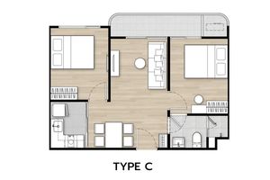 2 Bedroom Apartment in Mueang Phuket, Phuket at Origin Place Centre Phuket