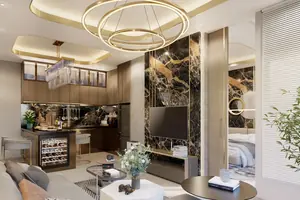 Bedroom of condo in Wichit