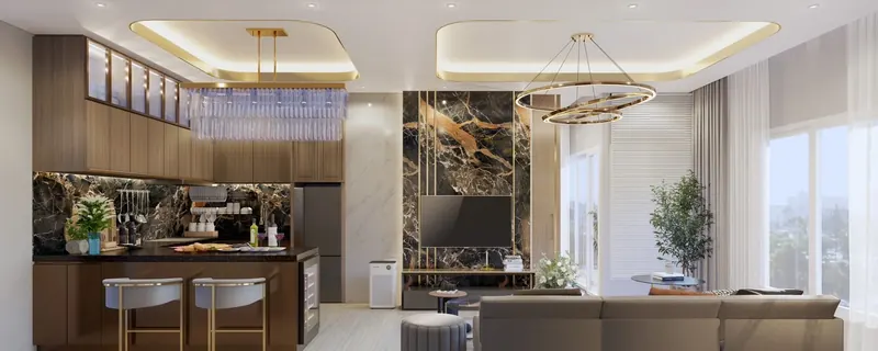 Bedroom of condo in Wichit