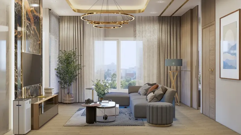 Bedroom of condo in Wichit