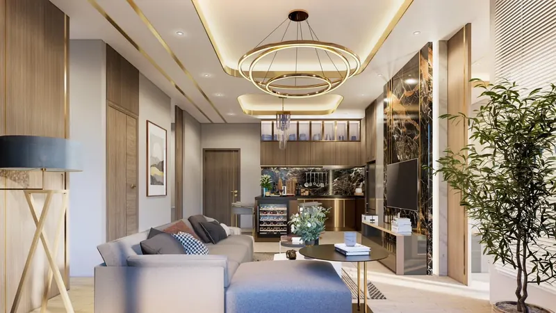 Bedroom of condo in Wichit