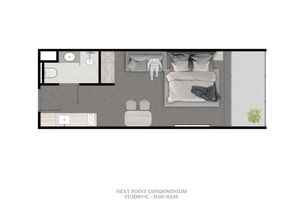 Studio Apartment in Rawai, Phuket at Next Point Condominium