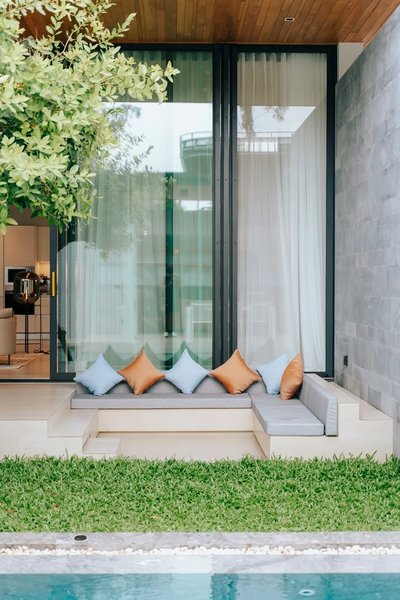 Finished 4 bedroom villa with swimming pool at Botanica Foresta in Layan area, Phuket