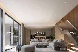 Two-storey villa with 4 bedrooms and private pool in the area of Kathu, Phuket in the complex D' Chateau