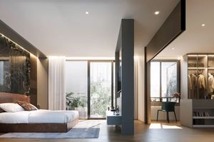 Two-storey villa with 4 bedrooms and private pool in the area of Kathu, Phuket in the complex D' Chateau