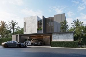 Two-storey villa with 4 bedrooms and private pool in the area of Kathu, Phuket in the complex D' Chateau