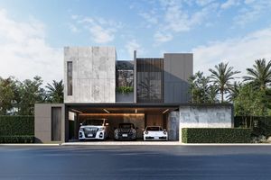 Two-storey villa with 4 bedrooms and private pool in the area of Kathu, Phuket in the complex D' Chateau