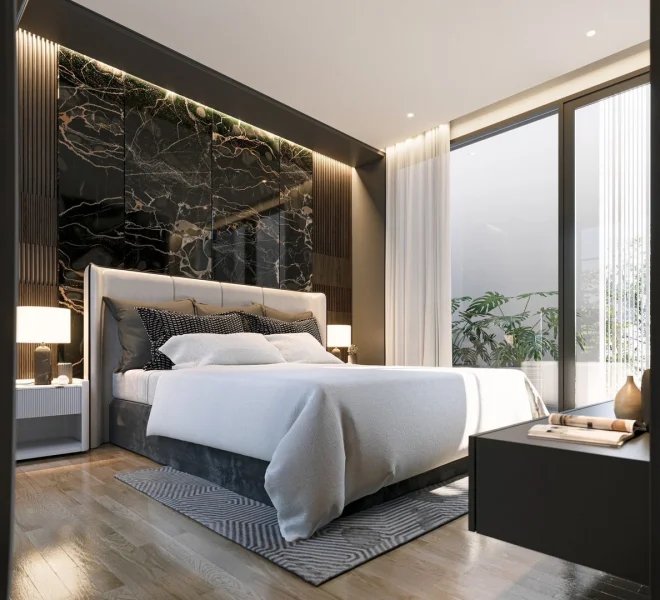 Two-storey villa with 4 bedrooms and private pool in the area of Kathu, Phuket in the complex D' Chateau