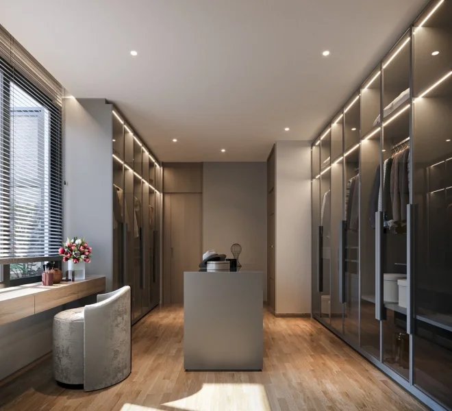 Two-storey villa with 4 bedrooms and private pool in the area of Kathu, Phuket in the complex D' Chateau