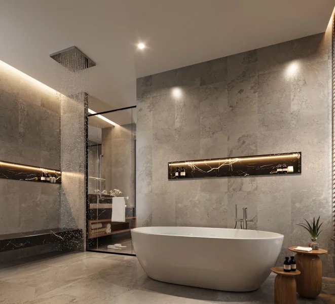 Two-storey villa with 4 bedrooms and private pool in the area of Kathu, Phuket in the complex D' Chateau