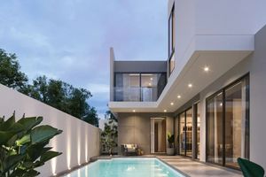 Two-storey villa with 4 bedrooms and private pool in the area of Kathu, Phuket in the complex D' Chateau