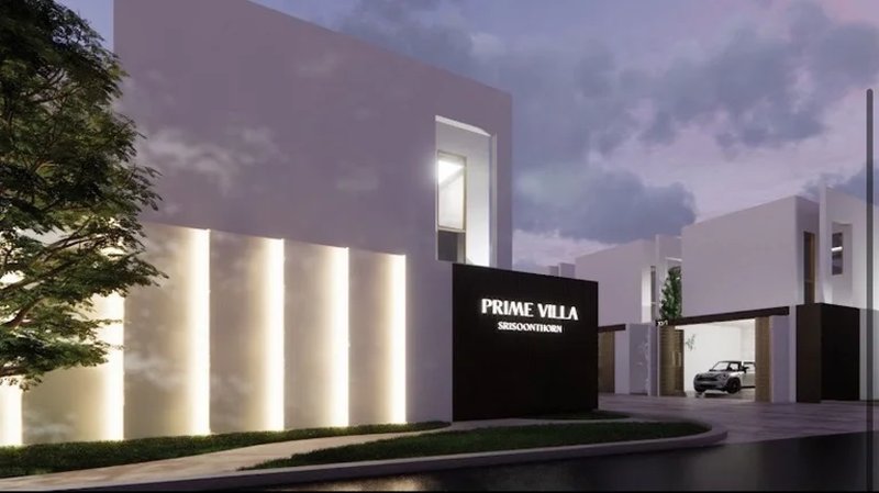 Two-storey 3 bedroom villa with private pool in Talang area, Phuket at Prime Villas Srisoonthorn