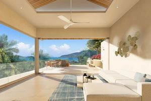 Four-level villa with sea view in Rawai area, Phuket at Saiyuan 9 Seaview Villa