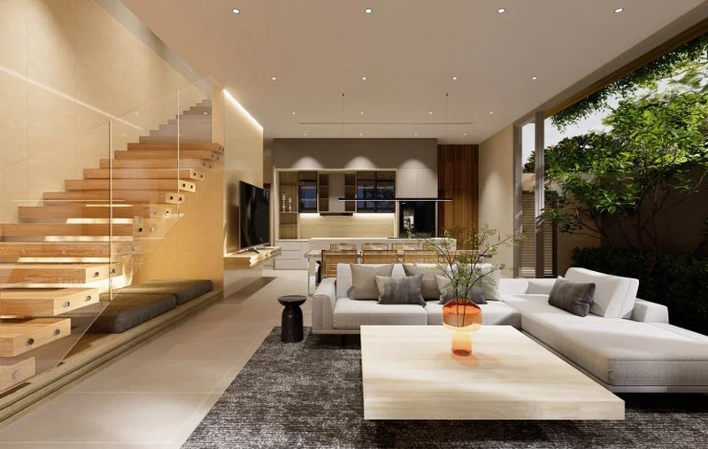 Four-level villa with sea view in Rawai area, Phuket at Saiyuan 9 Seaview Villa