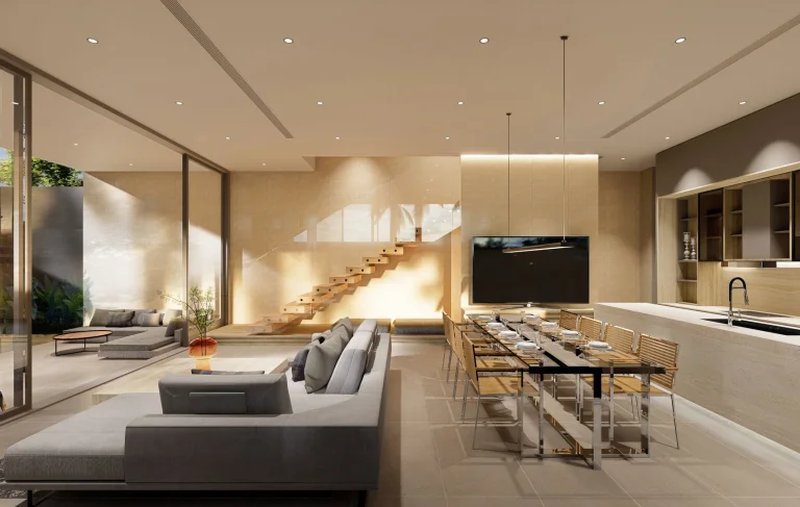 Four-level villa with sea view in Rawai area, Phuket at Saiyuan 9 Seaview Villa