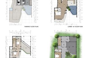 Three-storey 3 bedroom villa with pool in Layan, Phuket in Akra collection Layan