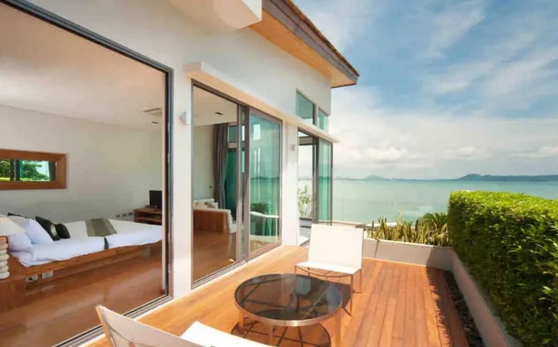 Premium three-storey seaside villa for rent in Rawai, Phuket