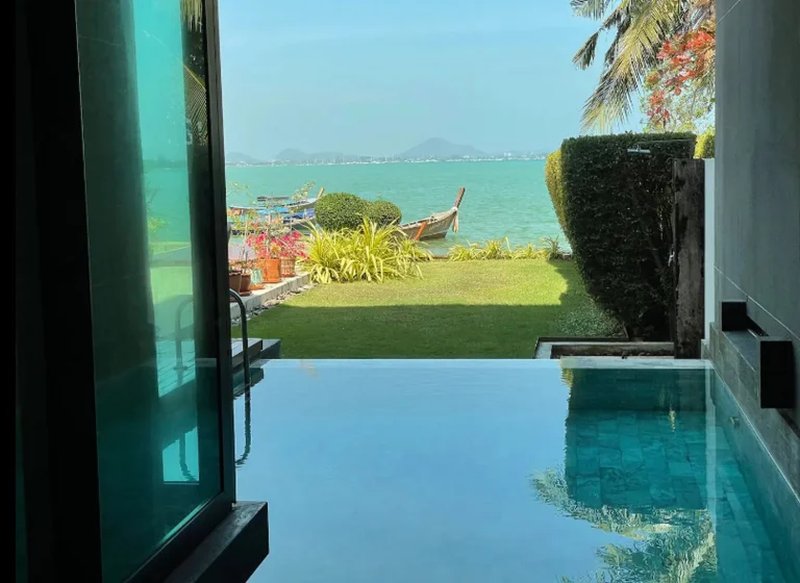 Premium three-storey seaside villa for rent in Rawai, Phuket