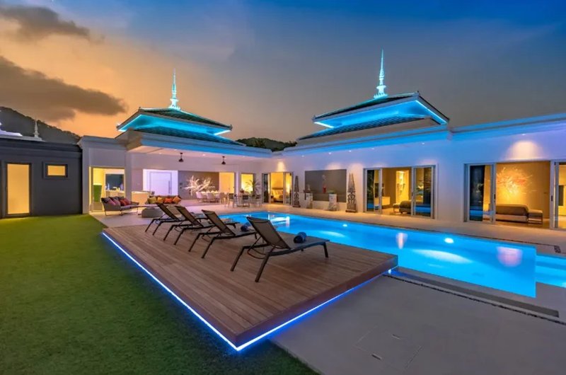 New modern villa for rent in Rawai, Phuket