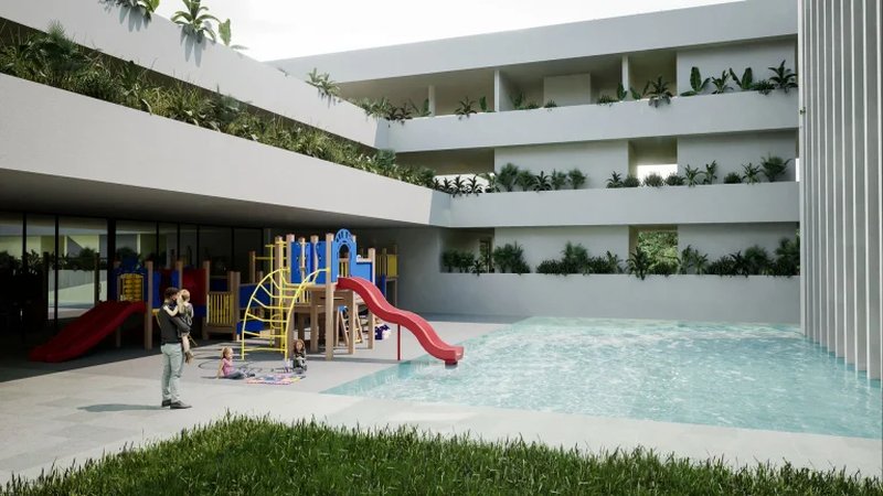 Studio with private terrace in Layan area, Phuket at The Momentum Serene Condo Layan