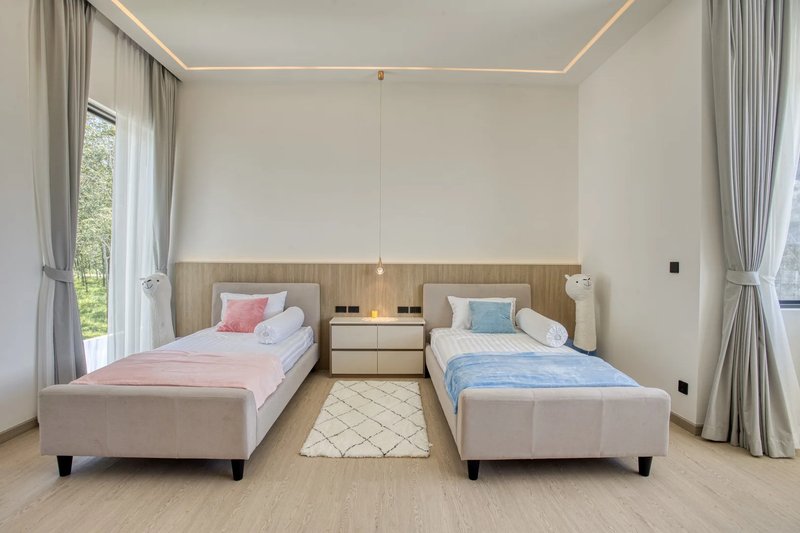 Two-storey villa with 4 bedrooms and private pool in Talang area, Phuket in Terra Azalea Villas complex