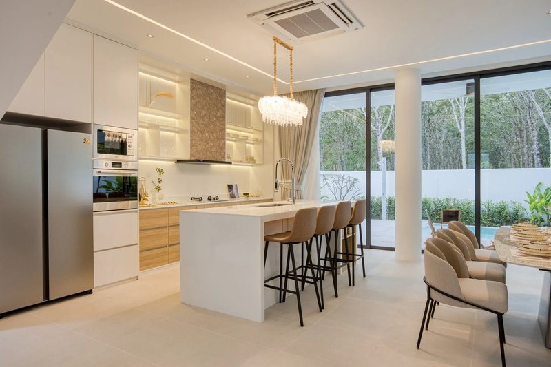 Two-storey villa with 4 bedrooms and private pool in Talang area, Phuket in Terra Azalea Villas complex