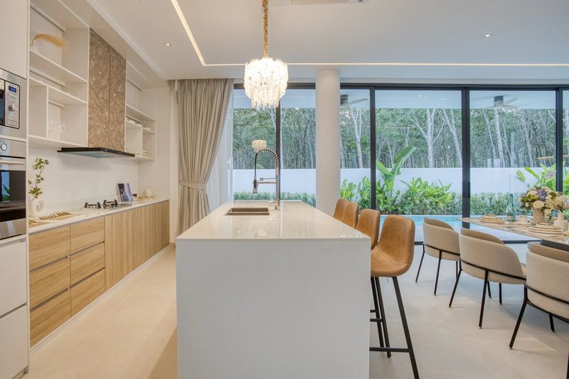 Two-storey villa with 4 bedrooms and private pool in Talang area, Phuket in Terra Azalea Villas complex