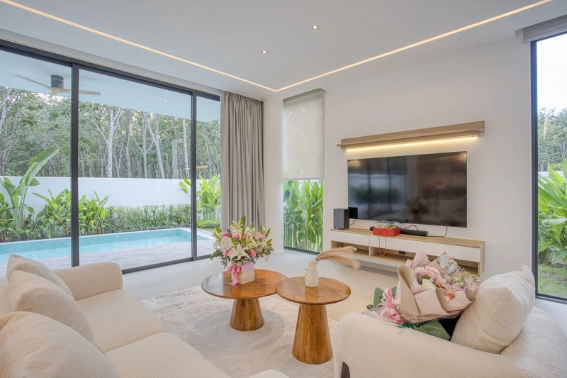 Two-storey villa with 4 bedrooms and private pool in Talang area, Phuket in Terra Azalea Villas complex