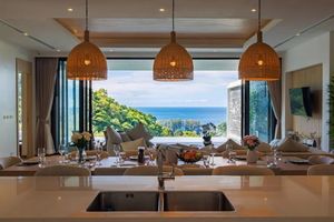 Luxury apartments with private pool and sea view in Kamala, Phuket in The Exclusive Sky