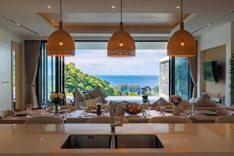 Luxury apartments with private pool and sea view in Kamala, Phuket in The Exclusive Sky