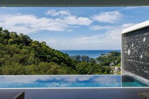Luxury apartments with private pool and sea view in Kamala, Phuket in The Exclusive Sky