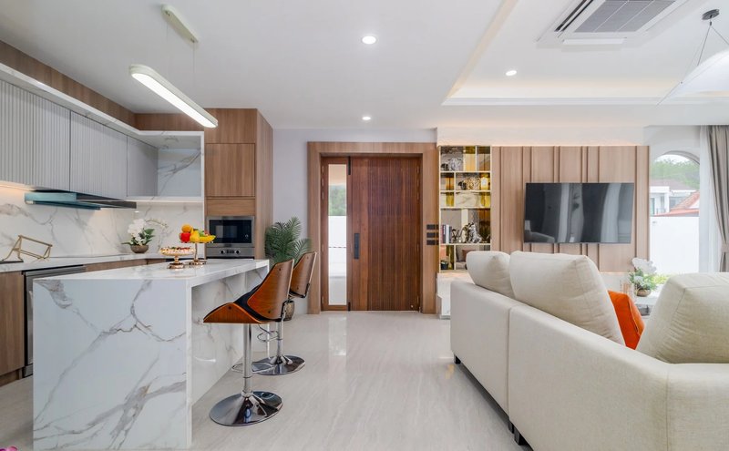 Two-storey 4 bedroom villa with private pool in Talang Area, Phuket at Sierra Vista Phuket Villa