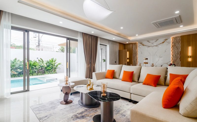 Two-storey 4 bedroom villa with private pool in Talang Area, Phuket at Sierra Vista Phuket Villa