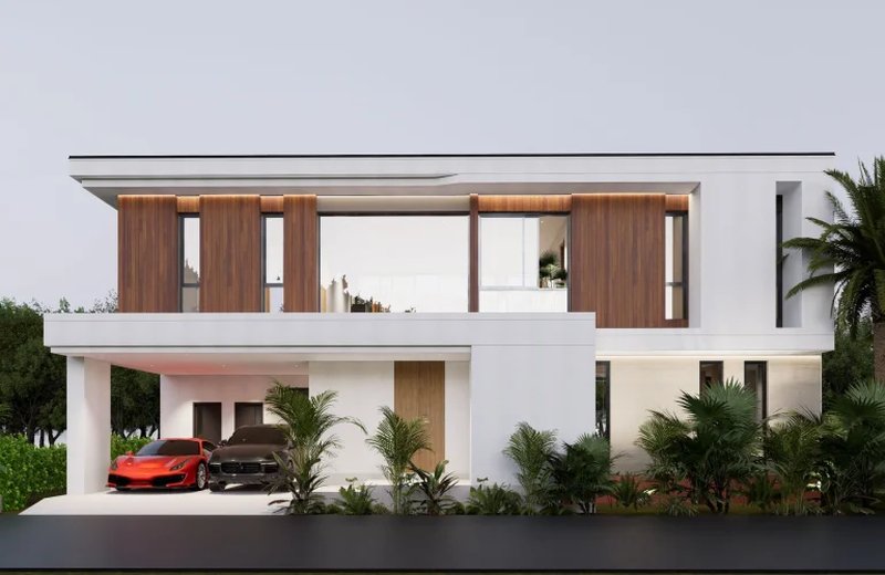 Two-storey 3 bedroom villa with private pool in Talang area, Phuket in Sinara Pool Villas Complex