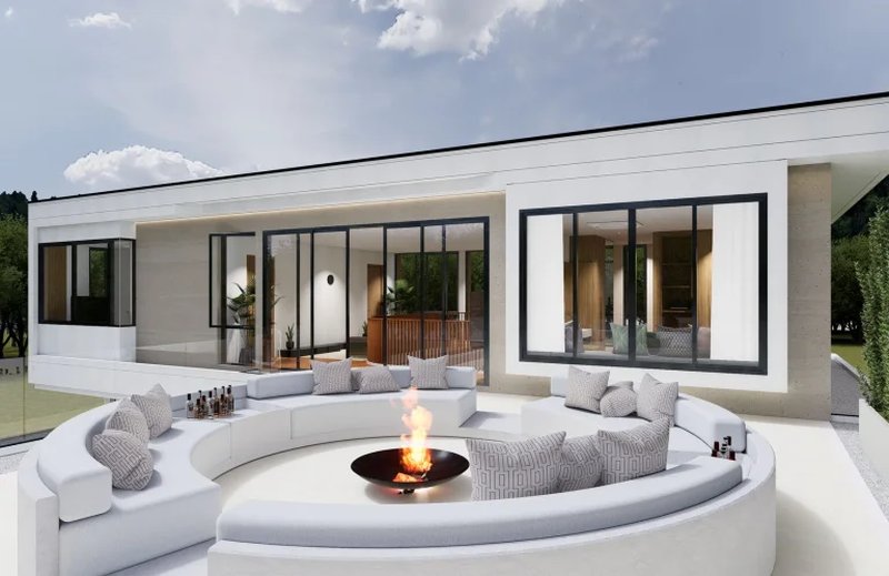 Two-storey 3 bedroom villa with private pool in Talang area, Phuket in Sinara Pool Villas Complex