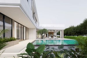 Two-storey 3 bedroom villa with private pool in Talang area, Phuket in Sinara Pool Villas Complex