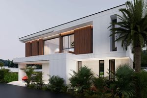 Two-storey 3 bedroom villa with private pool in Talang area, Phuket in Sinara Pool Villas Complex