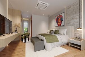 Two-storey 3 bedroom villa with private pool in Talang area, Phuket in Sinara Pool Villas Complex